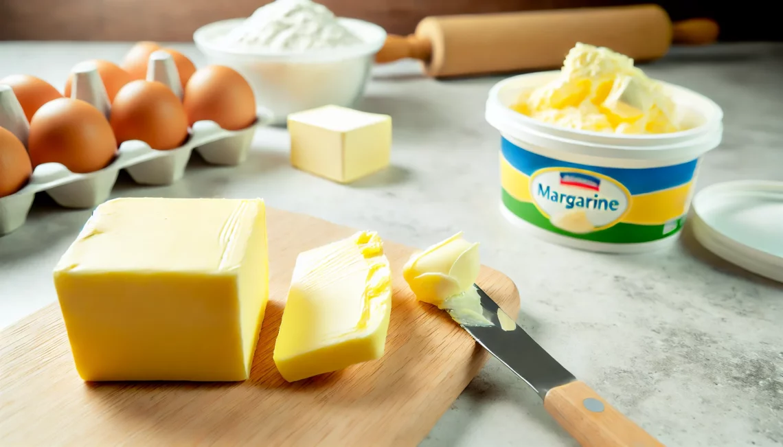 Pode usar margarina no lugar de manteiga? Diferenças na receita