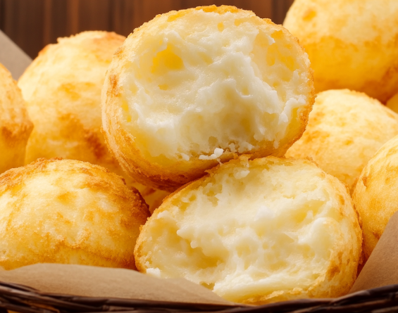 Pão de Queijo com Recheio de Requeijão: Simples, Rápido e Delicioso!