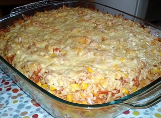 Receita de Arroz de Forno com Presunto e Queijo: Simples e Saboroso