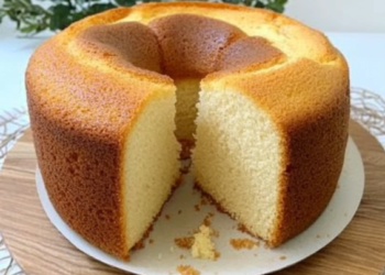 Aprenda a Fazer um Bolo de Nata Fofinho e Delicioso