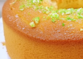 bolo de limão fofinho