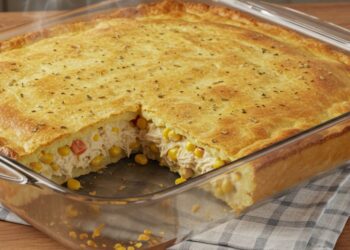 Empadão de Frango Cremoso de Liquidificador: Simples e Delicioso