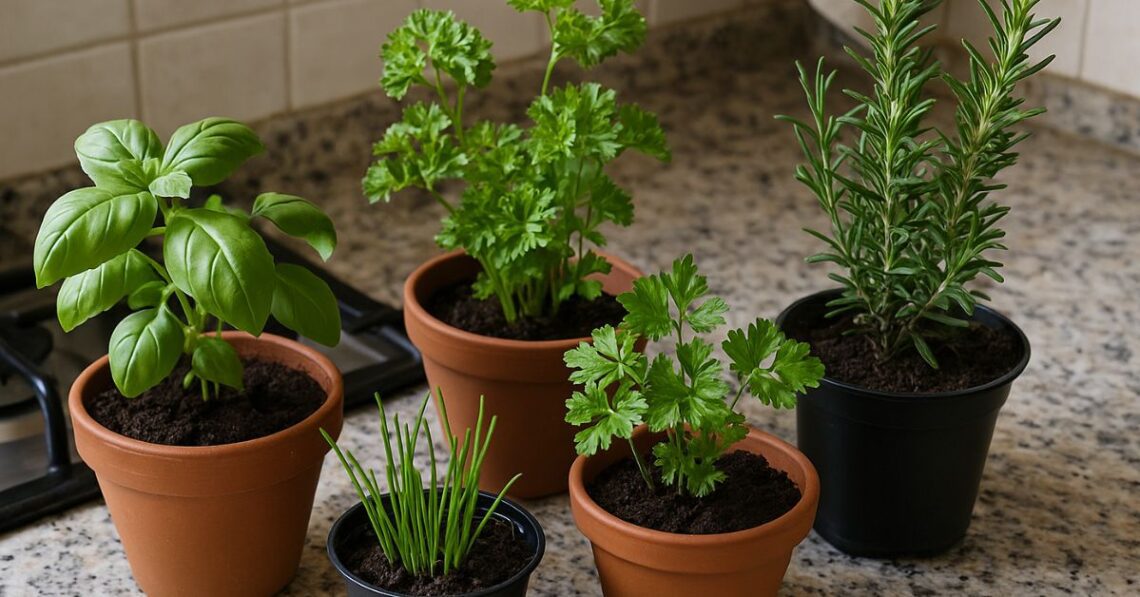 Ervas Aromáticas que Você Pode Cultivar em Casa