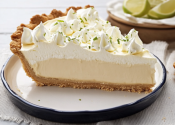 Torta de Limão com Base Crocante e Recheio Cremoso: Receita Completa