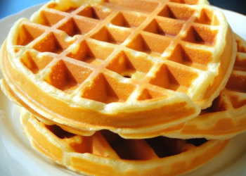 Receita Fácil de Waffle para o Café da Manhã