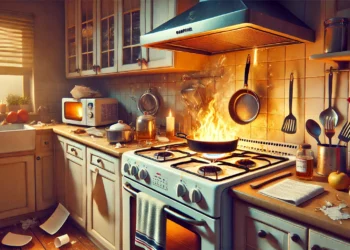 10 hábitos na hora de cozinhar que aumentam o risco de incêndio