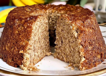 Bolo de Banana Integral Saudável: Sem Açúcar e Perfeito para Dietas