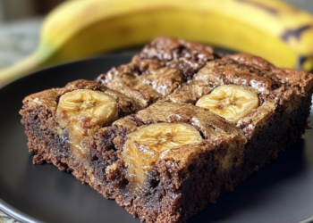 Brownie de Chocolate com Banana: Uma Combinação Que Você Precisa Provar