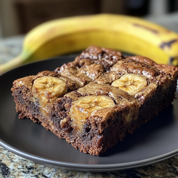 Brownie de Chocolate com Banana: Uma Combinação Que Você Precisa Provar