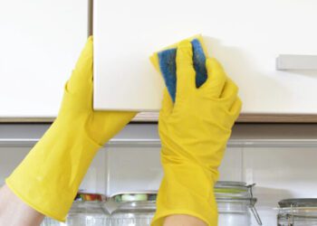 limpeza armário cozinha