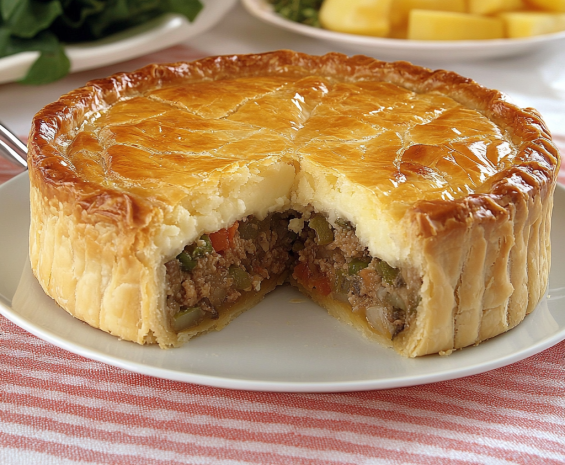 Receita de Empadão de Carne Moída com Requeijão: Fácil e Saboroso!