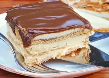 Pavê de Bolacha Maizena com Ganache: Simples e Irresistível