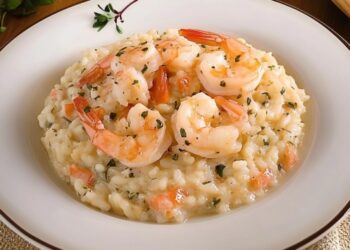 Como Preparar um Risoto de Camarão Perfeito em Casa
