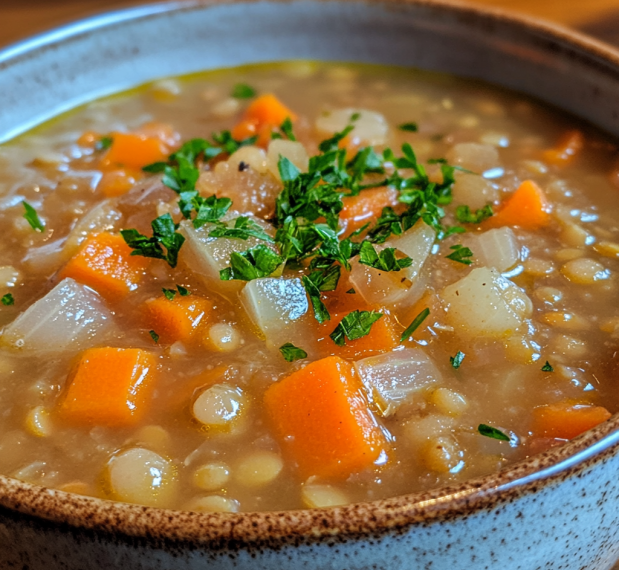 Sopa de Lentilha com Cenoura e Cebola: Refeição Nutritiva em Poucos Passos