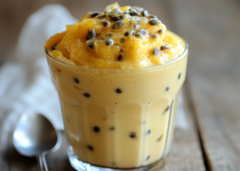 Mousse de Maracujá com Iogurte e Mel: Leve e Saudável