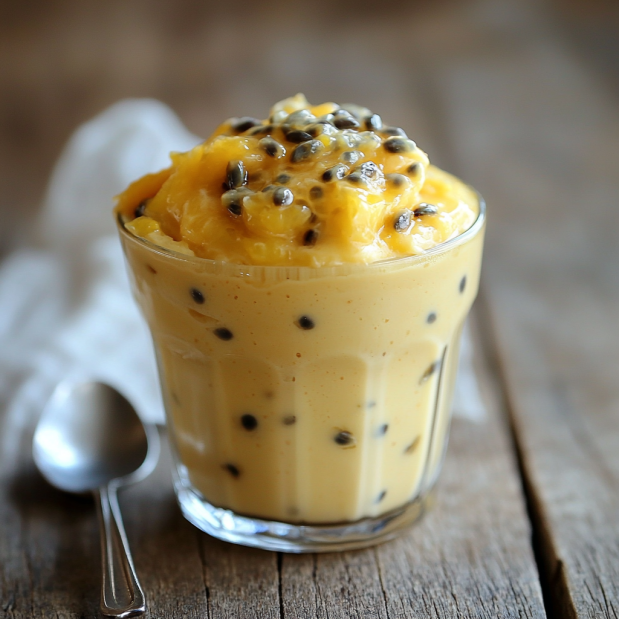 Mousse de Maracujá com Iogurte e Mel: Leve e Saudável