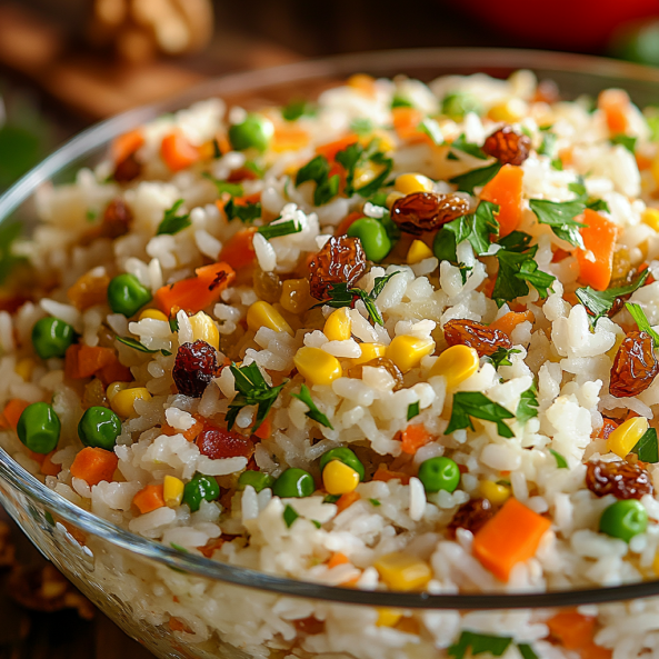 Arroz à Grega para o Natal: Simples, Colorido e Delicioso