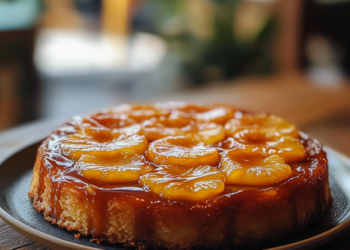 Receita de Bolo de Abacaxi Caramelizado que Vai te Conquistar