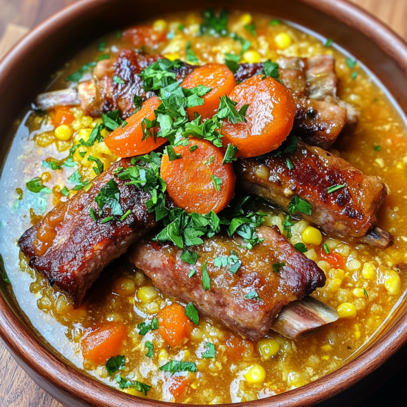 Canjiquinha com Costelinha de Porco: Simplesmente Delicioso
