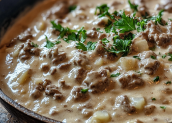 Receita Fácil de Carne com Creme de Batata: Sabor e Praticidade