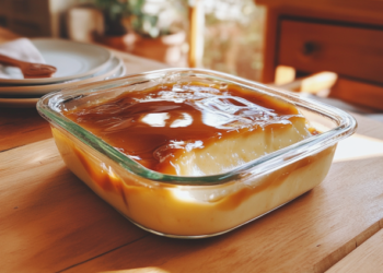 Delícia de Pudim de Travessa: Rápido, Fácil e Sem Forno