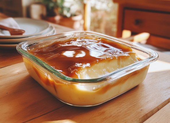 Delícia de Pudim de Travessa: Rápido, Fácil e Sem Forno