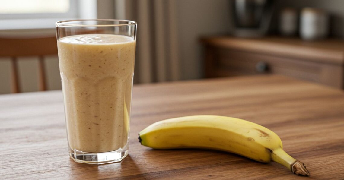 Como Fazer uma Vitamina de Banana Rápida e Deliciosa