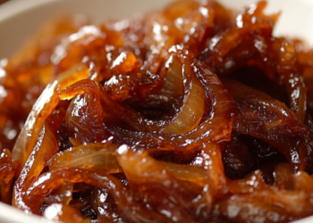 Receita Simples de Cebola Caramelizada para Hambúrguer