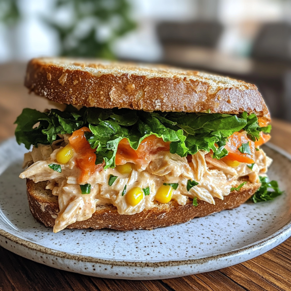Sanduíche Natural de Frango: Simples, Leve e Saboroso