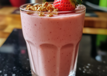 Smoothie de Morango: Cremoso e Refrescante