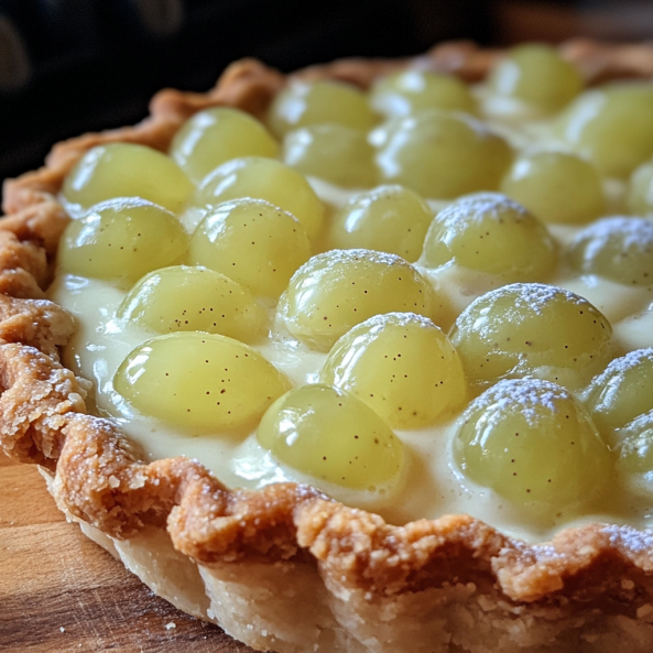 Torta de Leite Ninho com Uva: Fácil e Irresistível