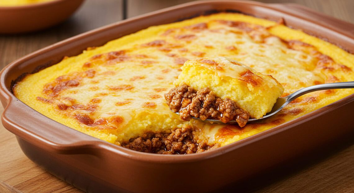 Escondidinho de Polenta com Carne Moída: Sabor Caseiro e Irresistível!