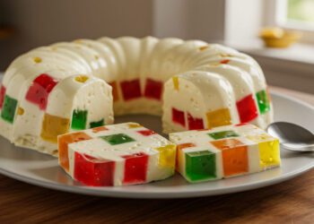 Como Fazer Gelatina Colorida com Leite Condensado e Creme de Leite!