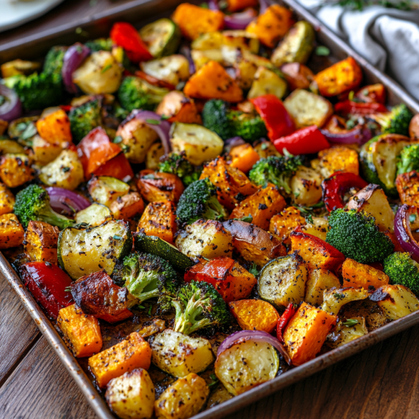Legumes Assados no Forno: Colorido e Delicioso!