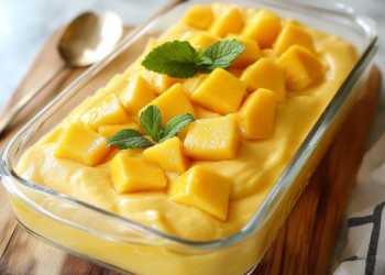 Mousse de Manga Cremoso: A Sobremesa Tropical Perfeita!