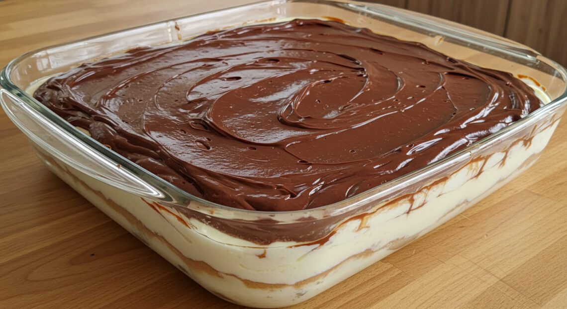 Pavê de Ninho com Chocolate: Sobremesa Deliciosa e Fácil de Fazer!