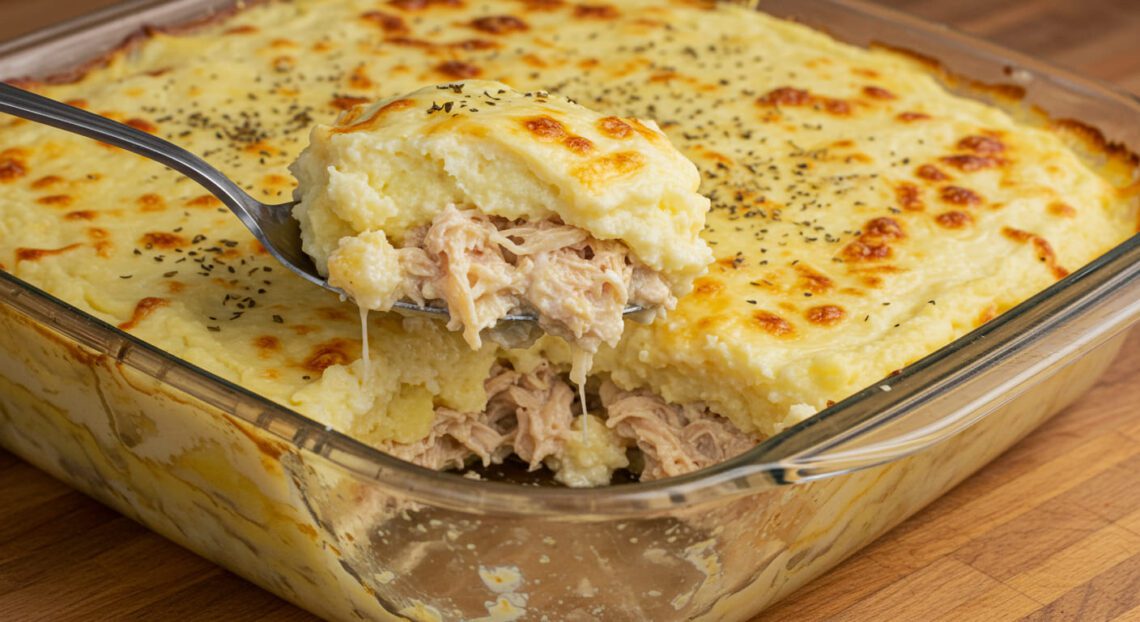 Escondidinho de Frango com Requeijão: Receita Simples e Muito Gostosa