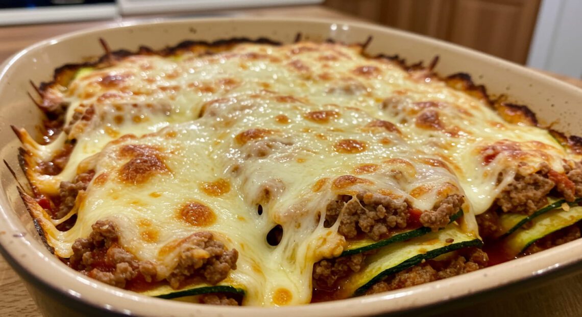 Lasanha de Abobrinha com Carne Moída: Receita Simples e Deliciosa!