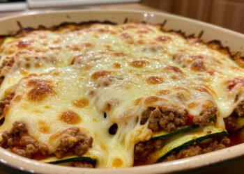 Lasanha de Abobrinha com Carne Moída: Receita Simples e Deliciosa!