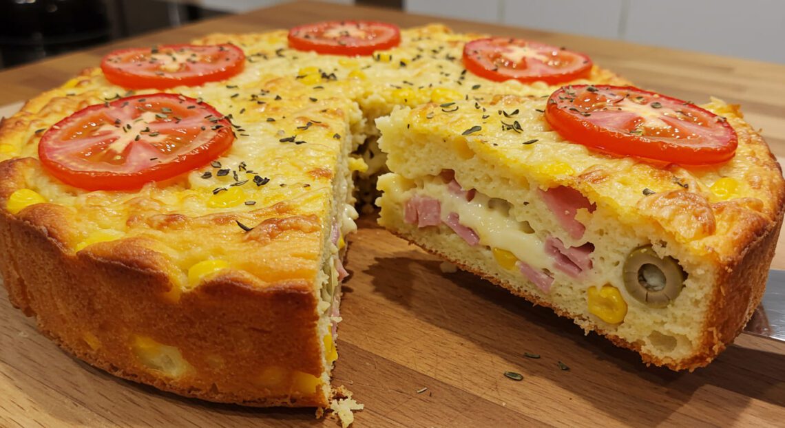 Bolo Salgado de Presunto e Queijo: Prático e Perfeito para o Lanche!