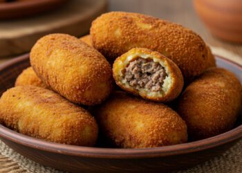 Croquete de Carne com Batata: Simples, Crocante e Irresistível!