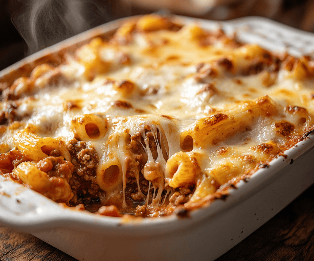 Macarrão de Forno com Carne Moída: Simples, Econômico e Saboroso!