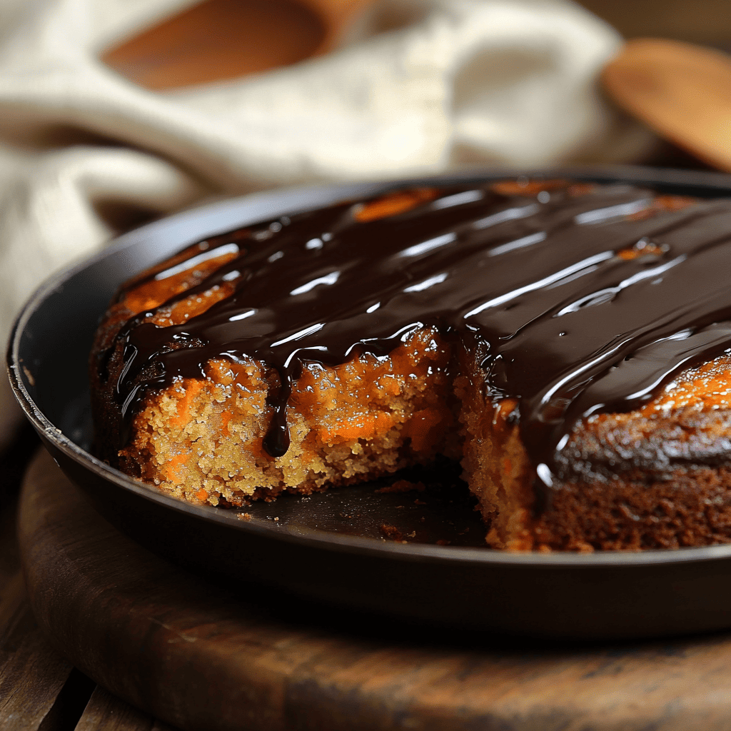 Bolo de Cenoura na Frigideira: Sem Forno e Pronto em Minutos!