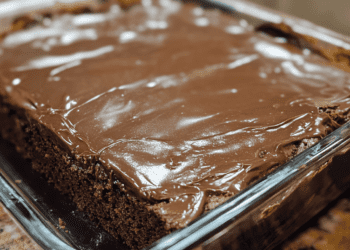 Bolo de Chocolate na Travessa: Cremoso, Molhadinho e Irresistível!