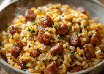 Receita de Arroz com Calabresa: Prático, Rápido e Cheio de Sabor