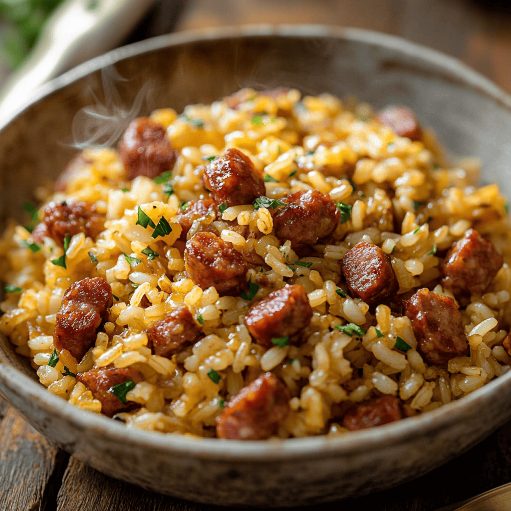 Receita de Arroz com Calabresa: Prático, Rápido e Cheio de Sabor