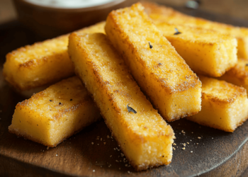 Polenta Frita Crocante: O Aperitivo Perfeito!