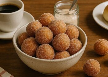 Bolinho de chuva da vovó: fofinho, açucarado e pronto em minutos