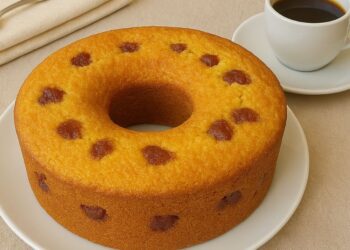 Bolo de fubá com goiabada que derrete na boca – receita de família