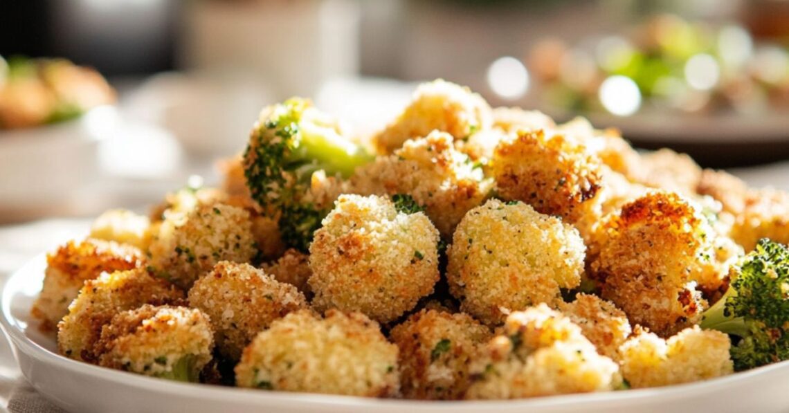 Brócolis à Milanesa na Air Fryer: Crocante e Sem Fritura